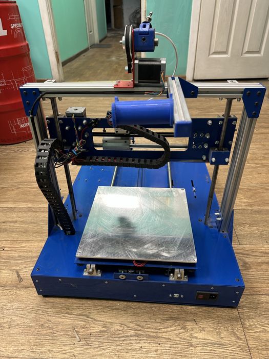 3D-принтер DIY металевий корпус, великий стіл, робочий стан