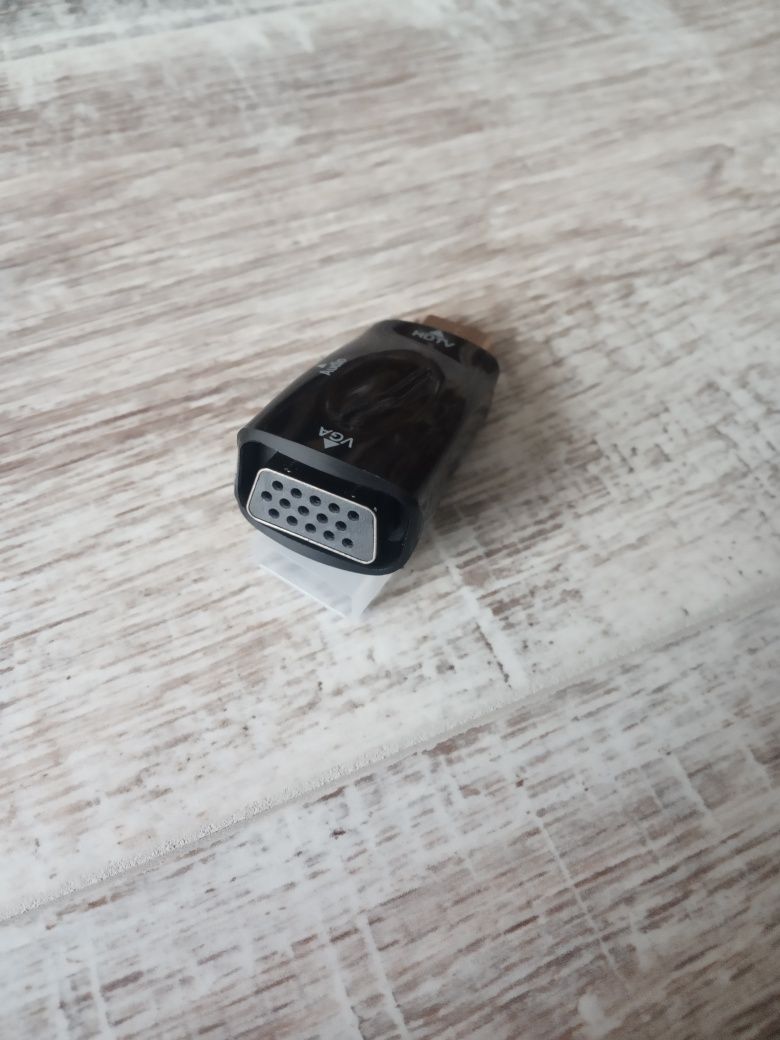 Адаптер,Конвертер  HDMI - VGA/3.5 мм Black
