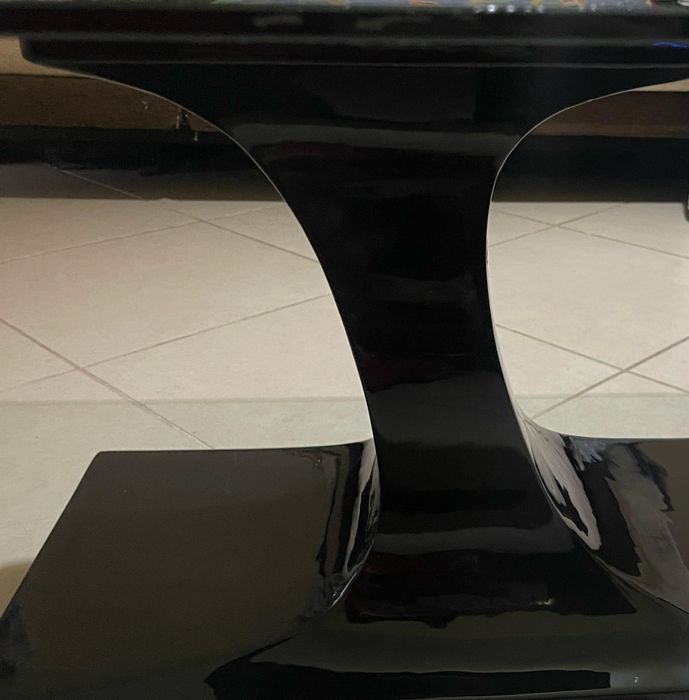 Mesa centro sala em vidro