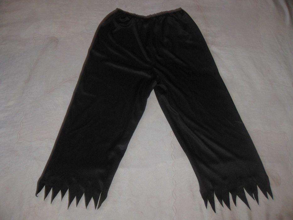 Новогодний костюм Штаны Пират Черт Белые колготы на утреник р. 116-128