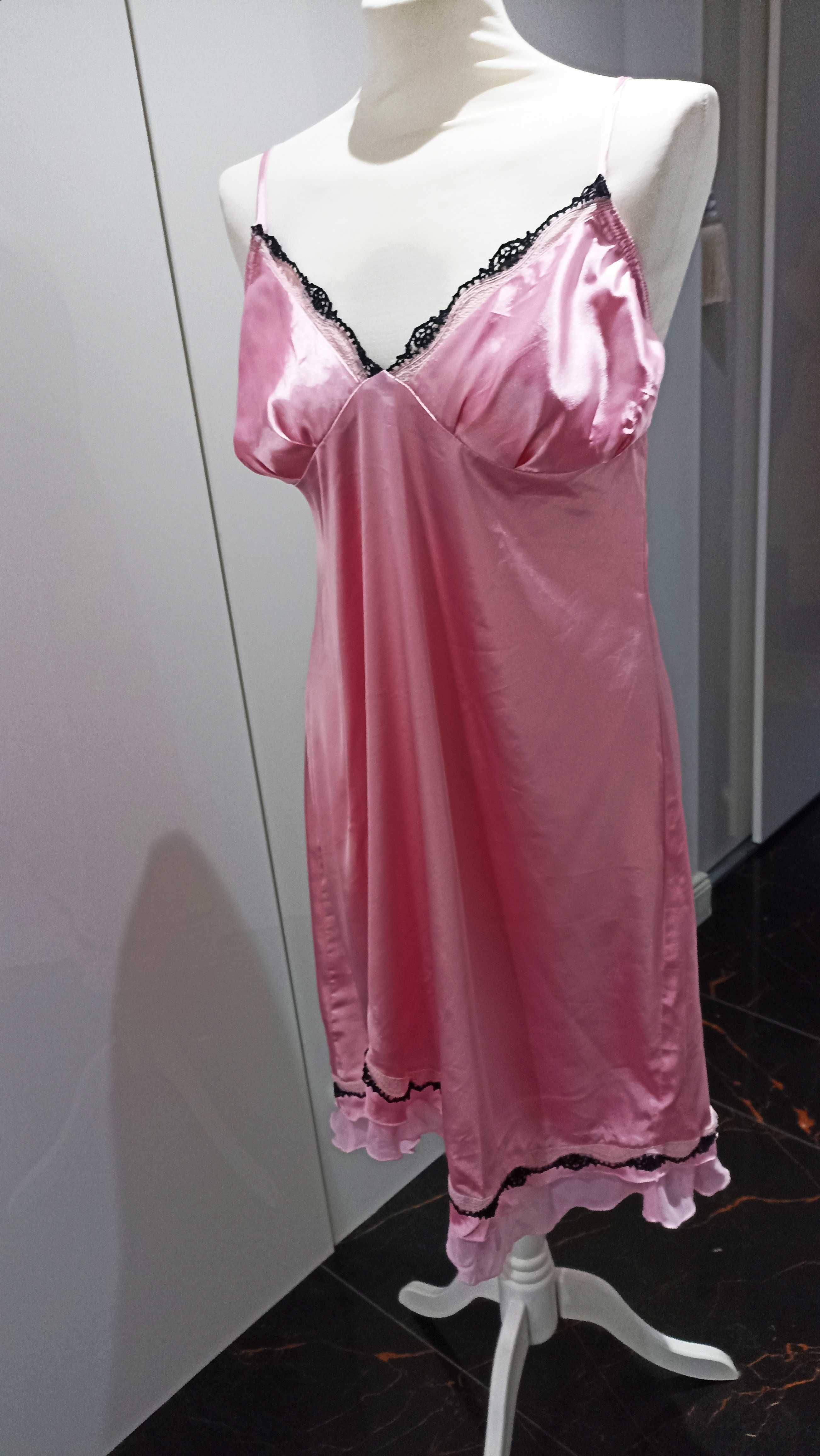 Komplet bielizny damskiej NOWA halka+majtki L/XL Livia Corsetti