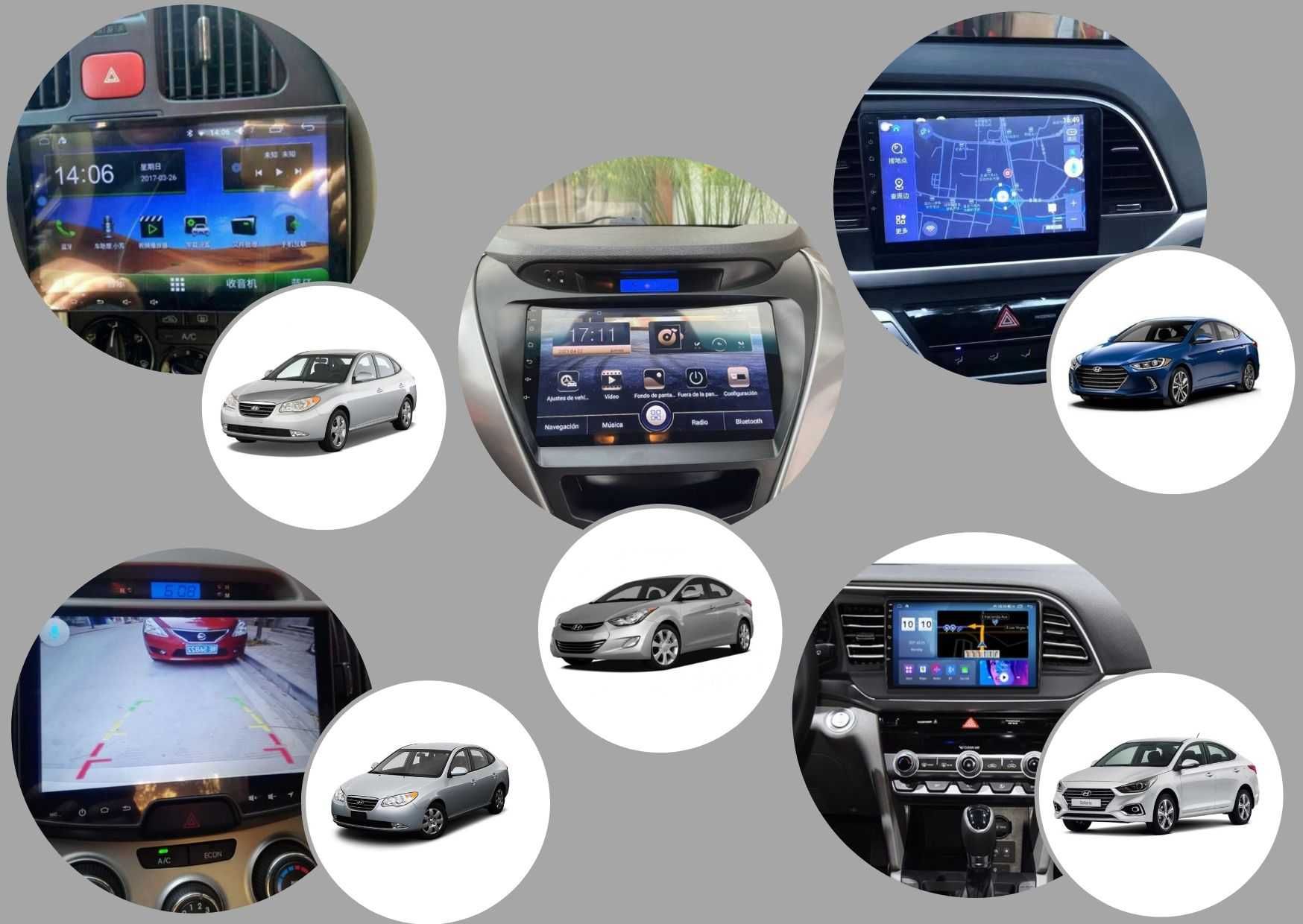 Штатні Магнітоли на різні моделі Hyundai на Android 12+