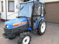 Mini Traktorek Iseki 24KM 4X4 Ogrodniczy Nowa Kabina Ogrzewana
