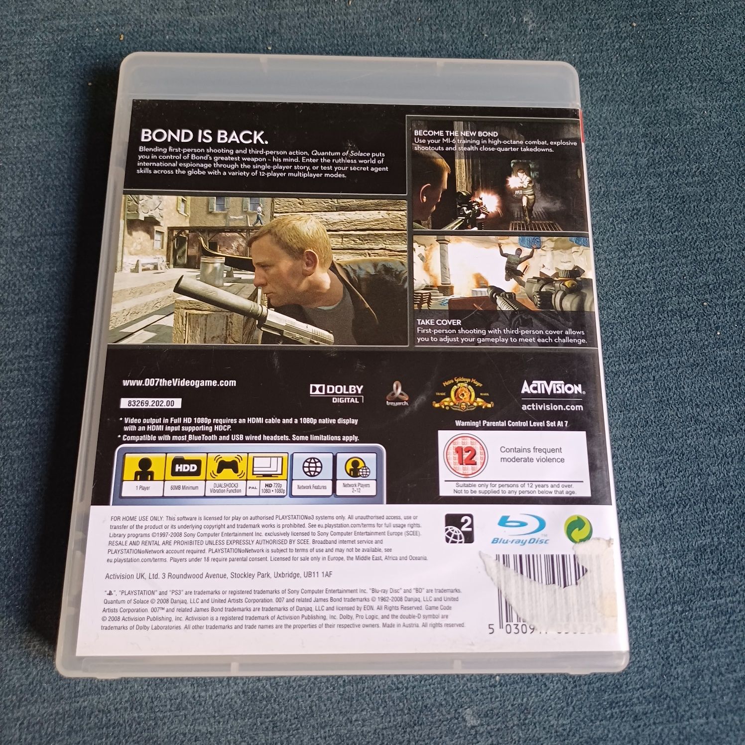 007 quantum of solace ps3