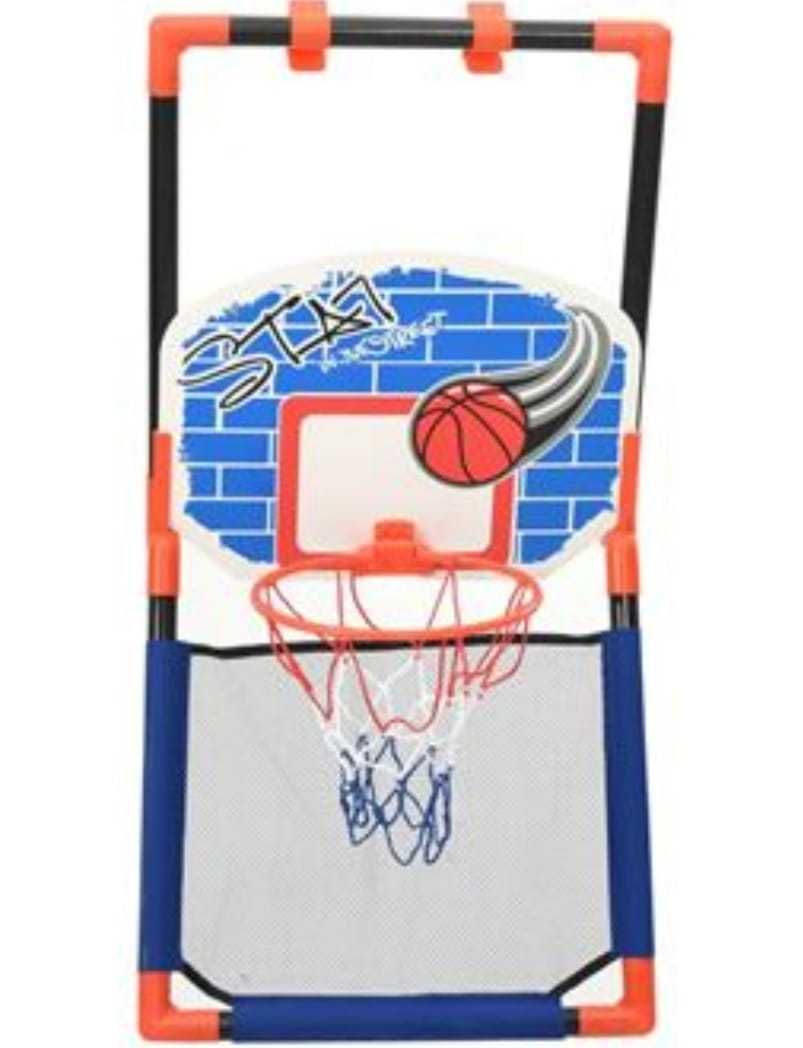 Conjunto de basquetebol multifuncional infantil Piso e Parede