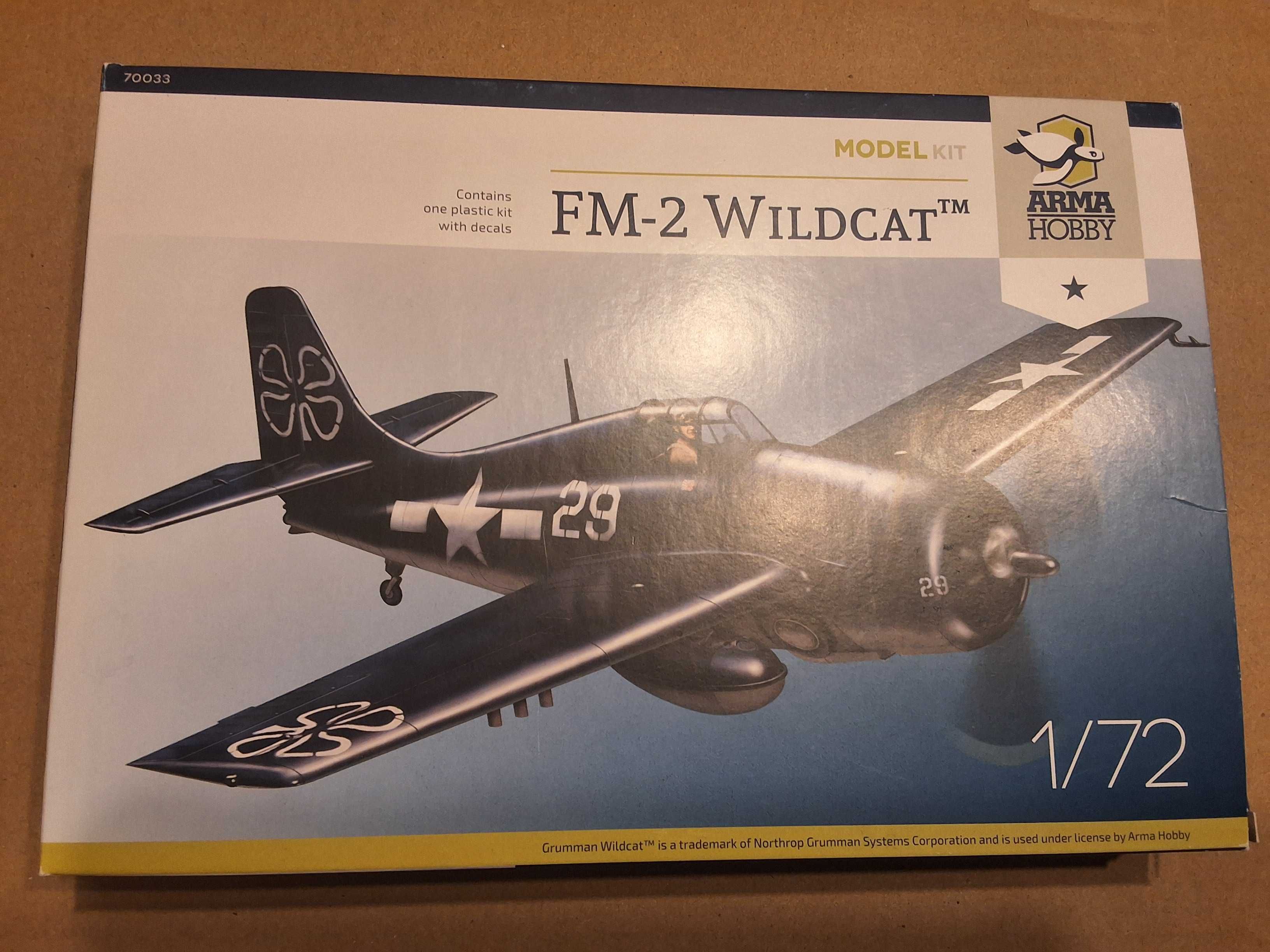 FM-2 Wildcat 1:72 Arma Hobby