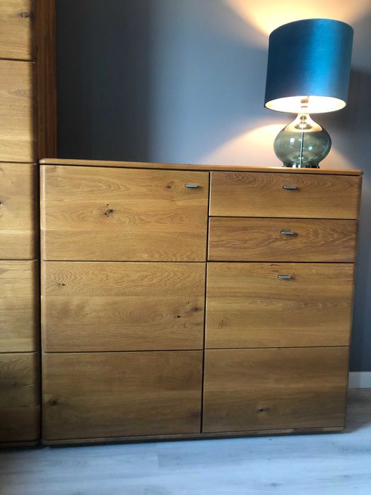 Meble drewniane, dębowe Dallas DEKORT z litego drewna