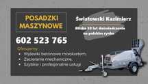Wylewki,Posadzki maszynowe - Konin,Ślesin,Koło,Słupca,Rychwał,Sompolno