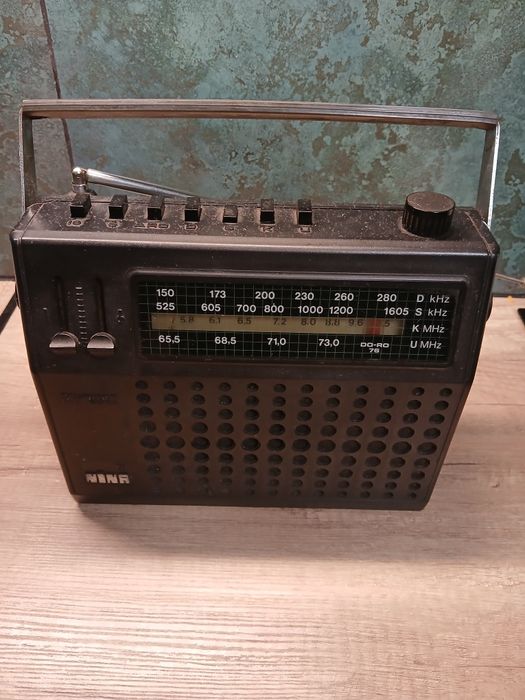 Radio Unitra Nina PRL vintage