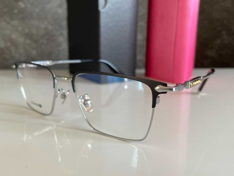 Okulary tytanowe, oprawki, zerówki.