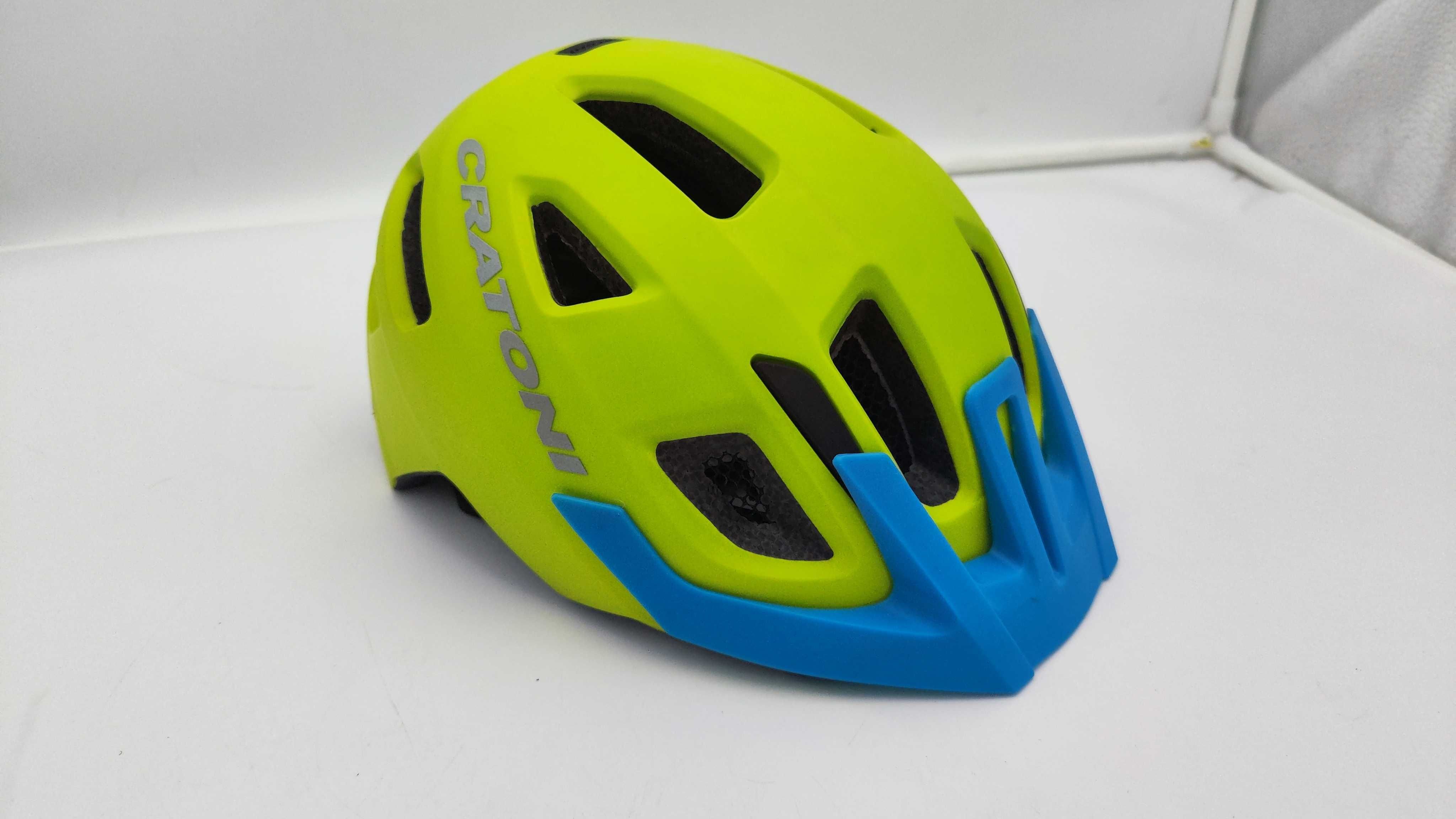 Cratoni Maxster Pro Kask rowerowy dziecięcy r.51-56cm (D37)