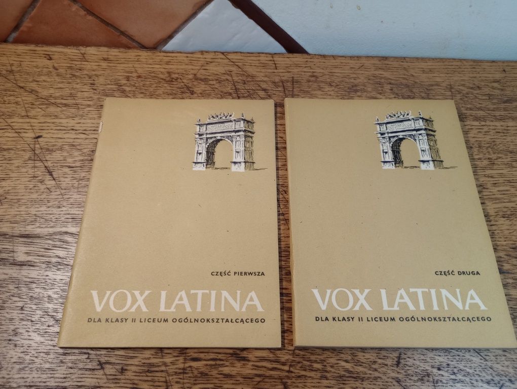 Vox Latina. Klasa 2 LO. 1+2 część.