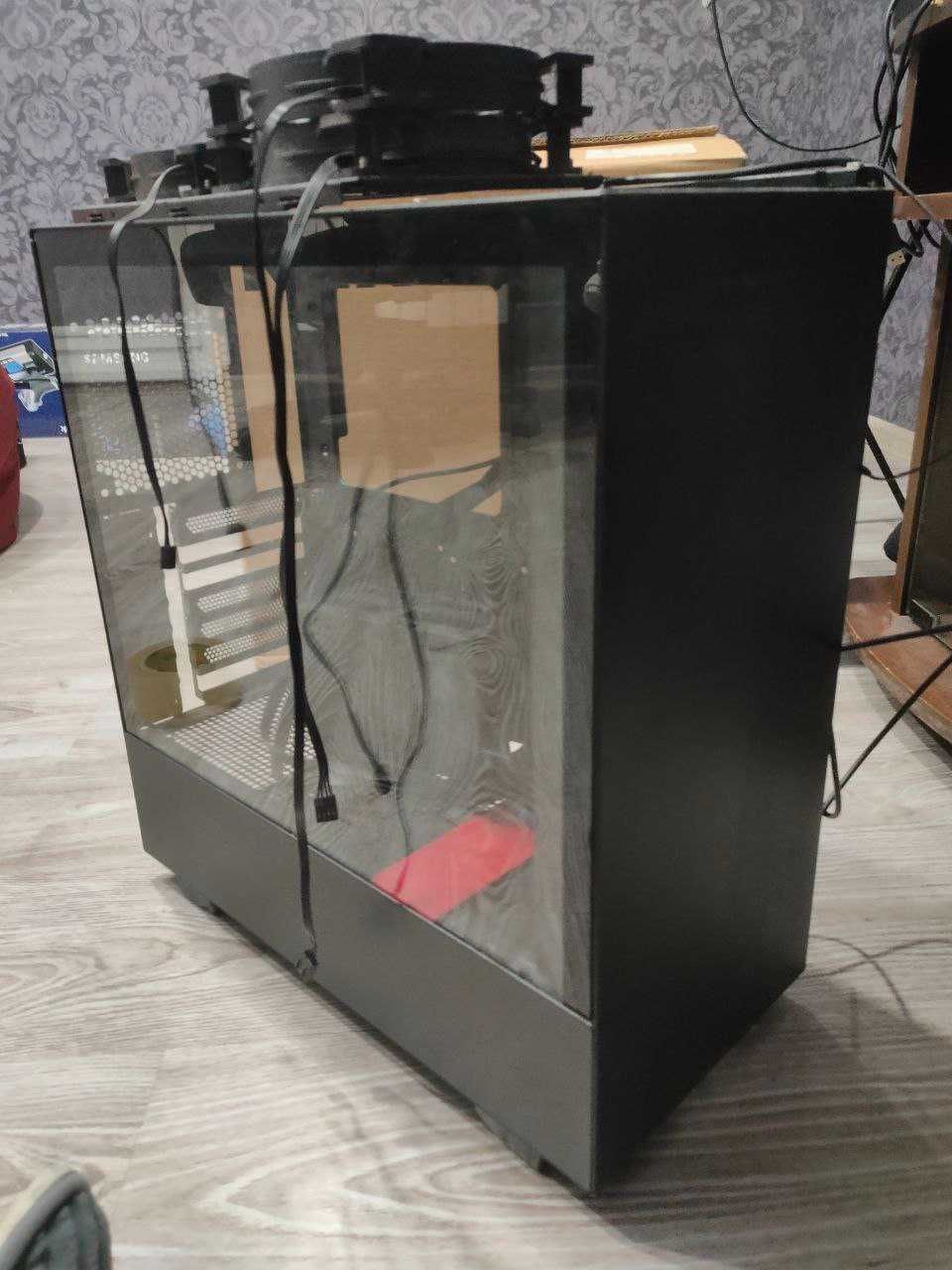 Корпус NZXT H500 Matte Blac+Red CA-H500B-BR
