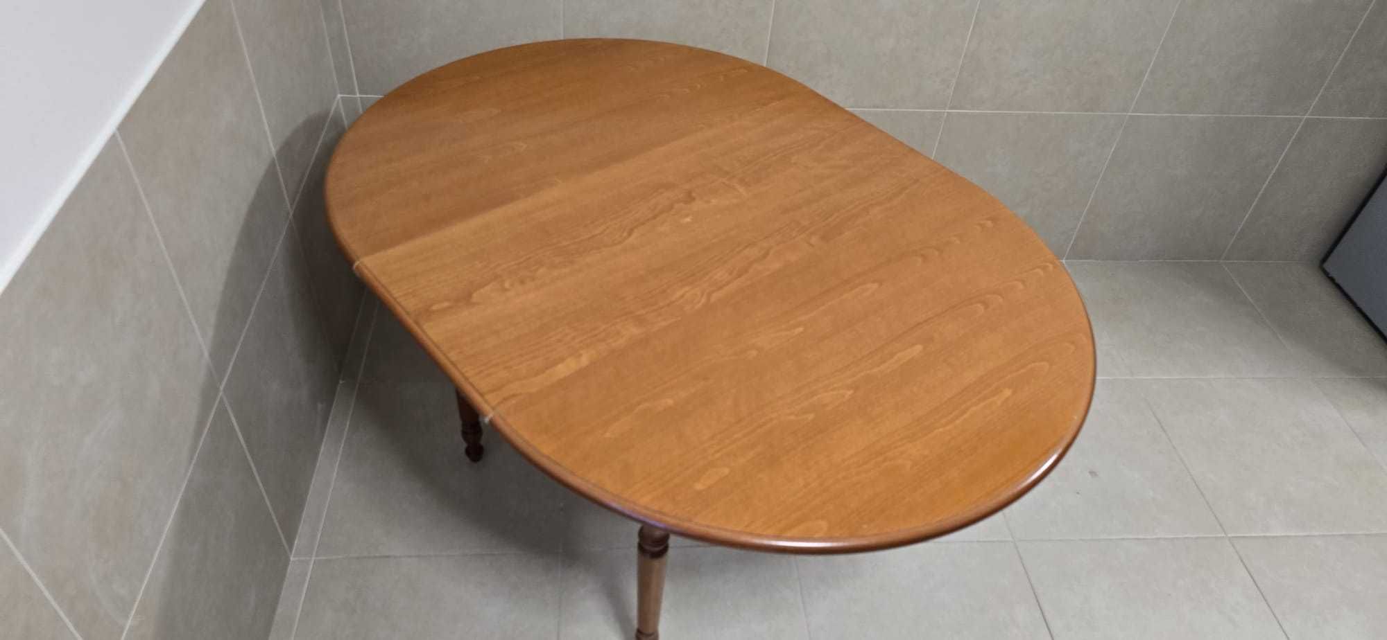 Mesa extensível como nova