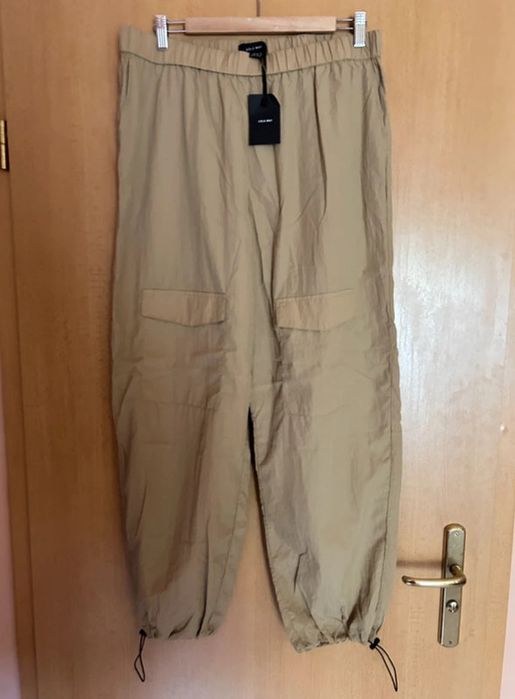 Lola May bojówki spodnie parachute utility 3XL 100% nylon