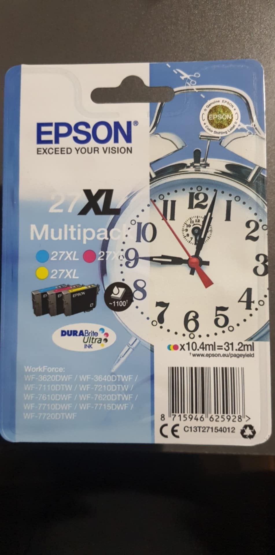 Zestaw tuszów EPSON T2715
