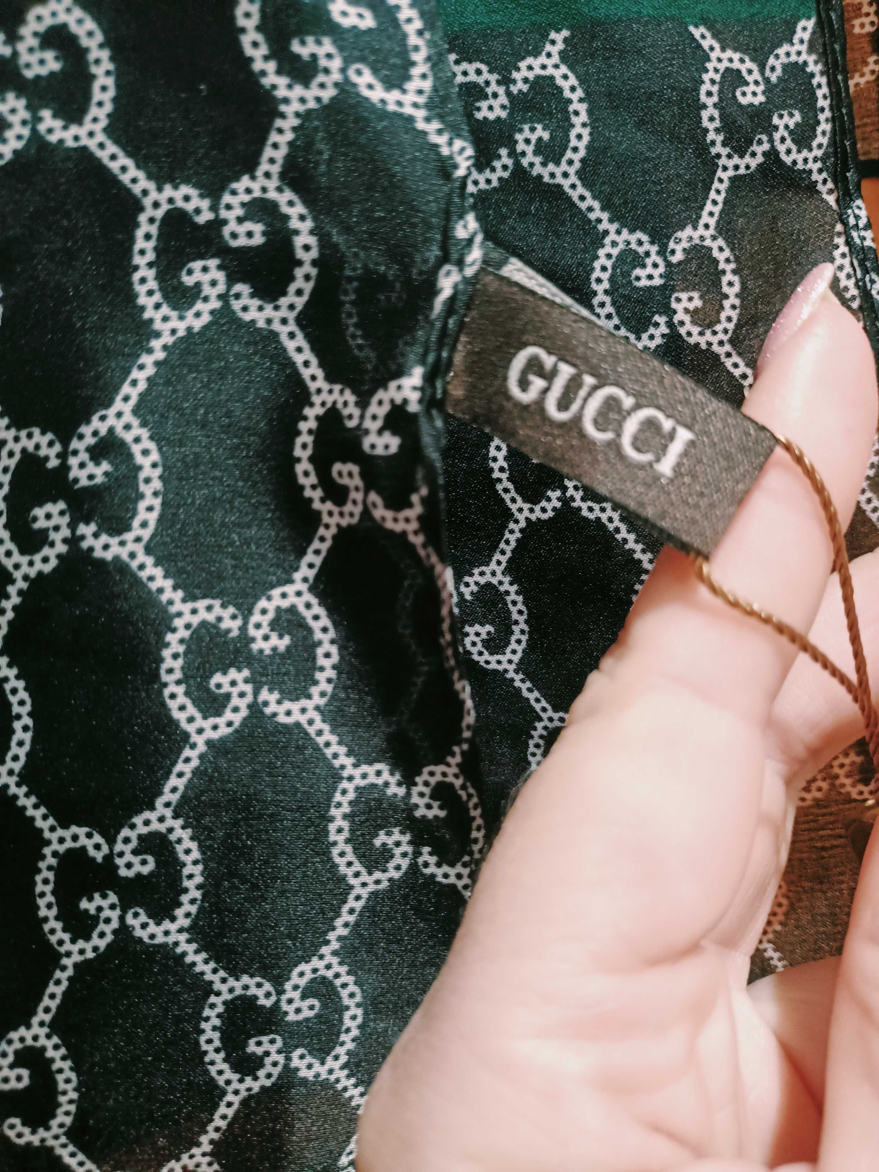 Шарф GUCCI шовковий