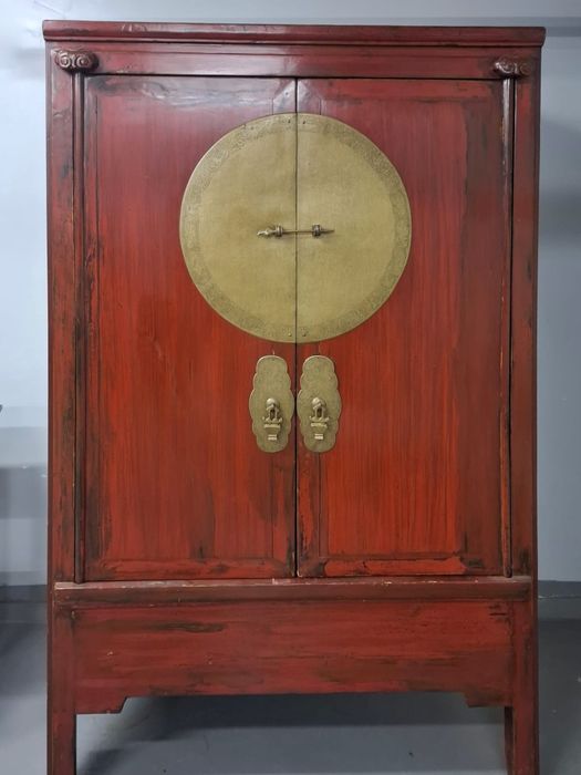 Oryginalna antyczna chińska szafa posagowa