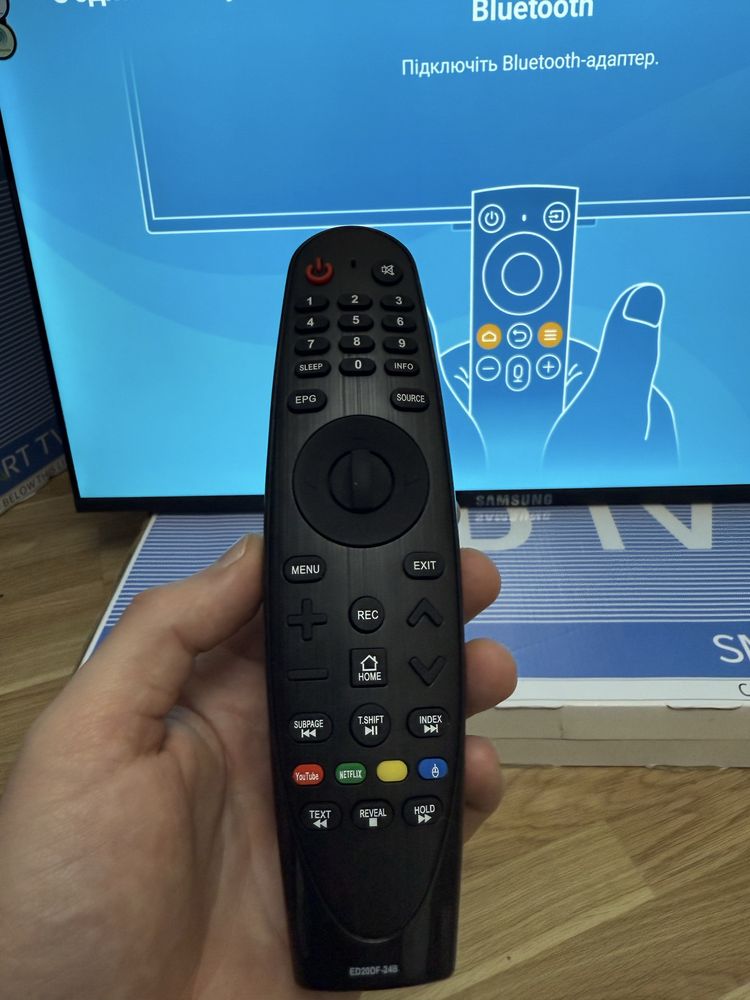 •НОВІ • Телевізор Smart TV Samsung 45 дюймов Wi-Fi, T2