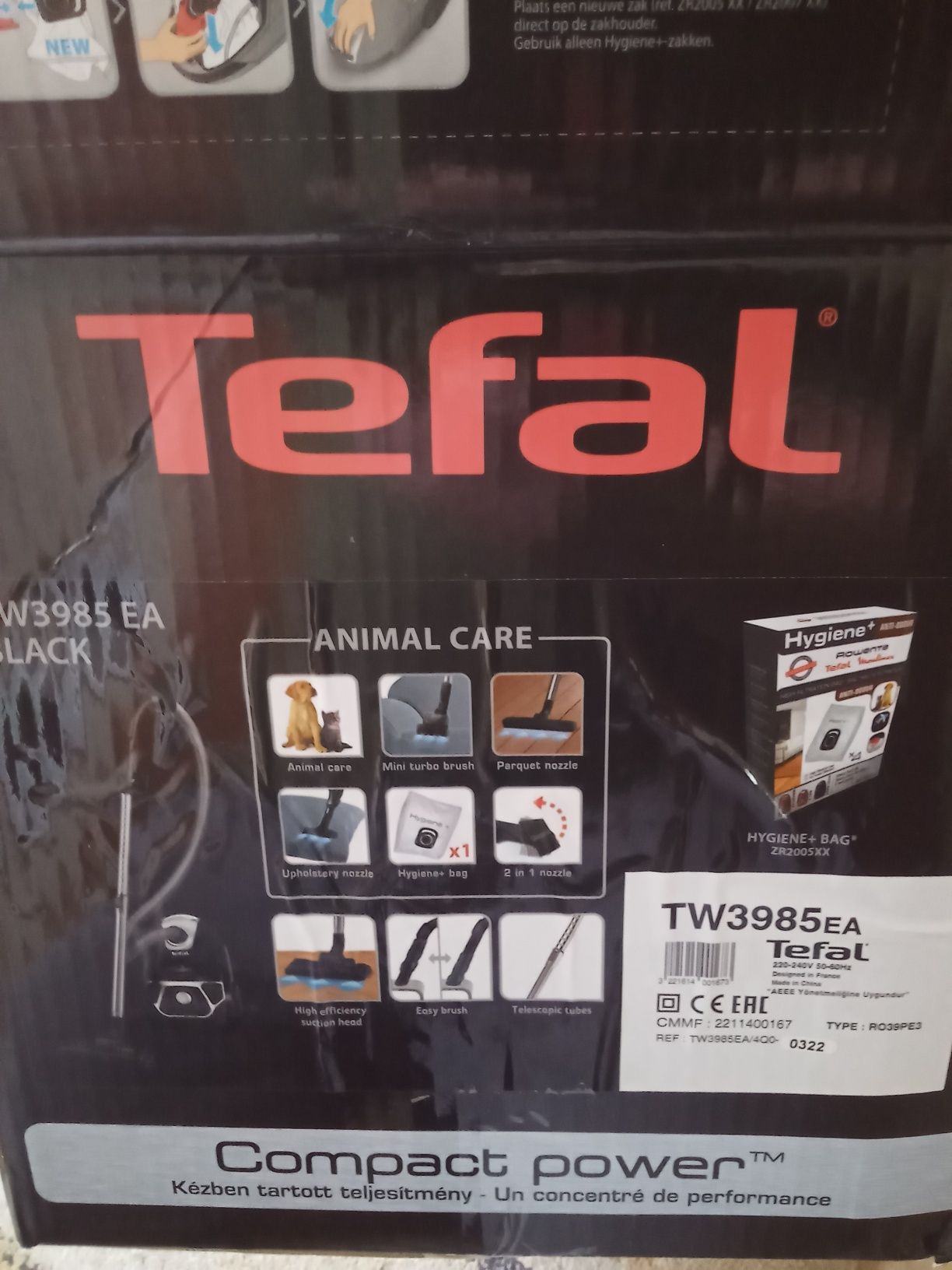 Jak Nowy # Odkurzacz Tefal compact power