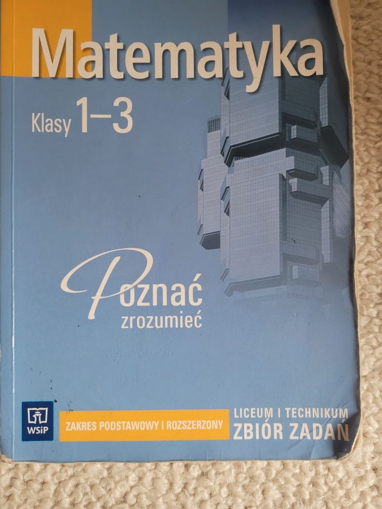 Zbiór zadań do matematyki plus podręczniki