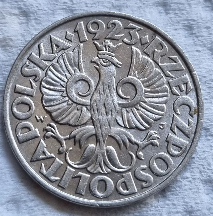 20 groszy 1923 rok typ A bardzo ładna 4