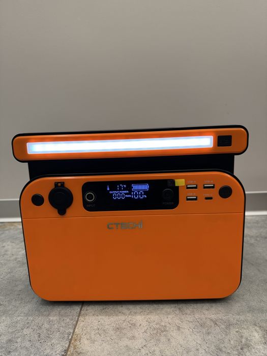 Зарядна станція CTECHI GT500 Orange 500W 518Wh