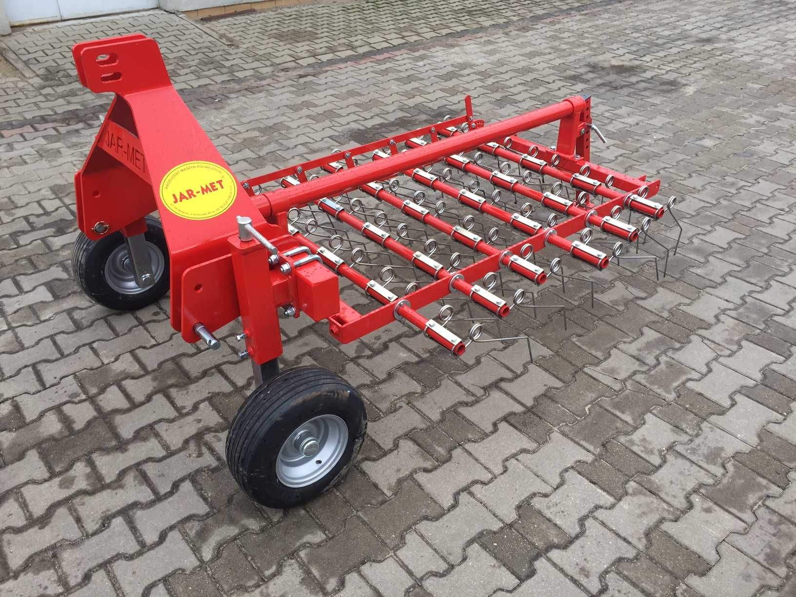 Chwastownik producent Jar-Met, brona eko + siewnik poplonu