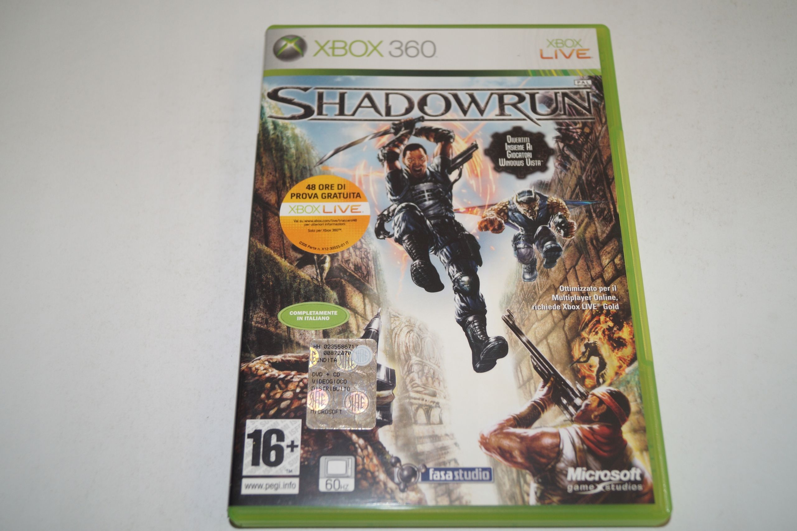 Gra Shadowrun X360 Xbox 360