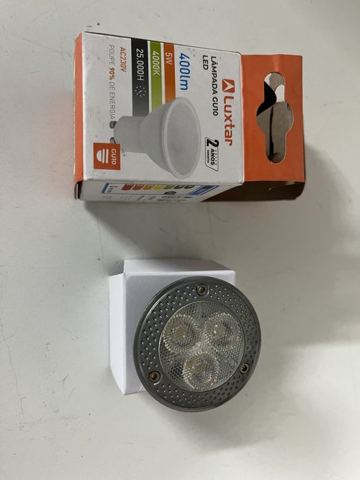 Lâmpadas Led Gu-10 5w 4000k