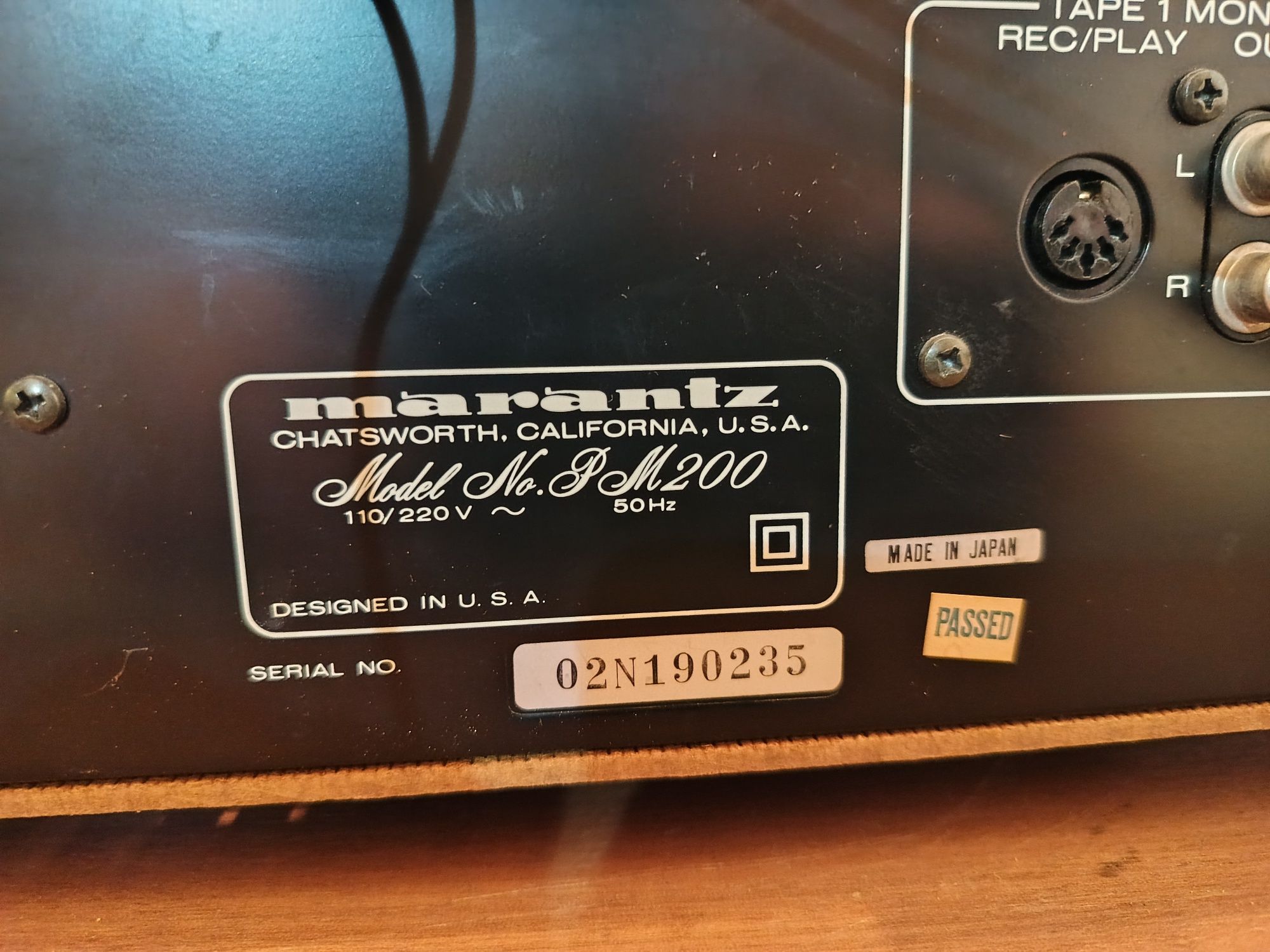 Wzmacniacz MARANTZ  PM 200