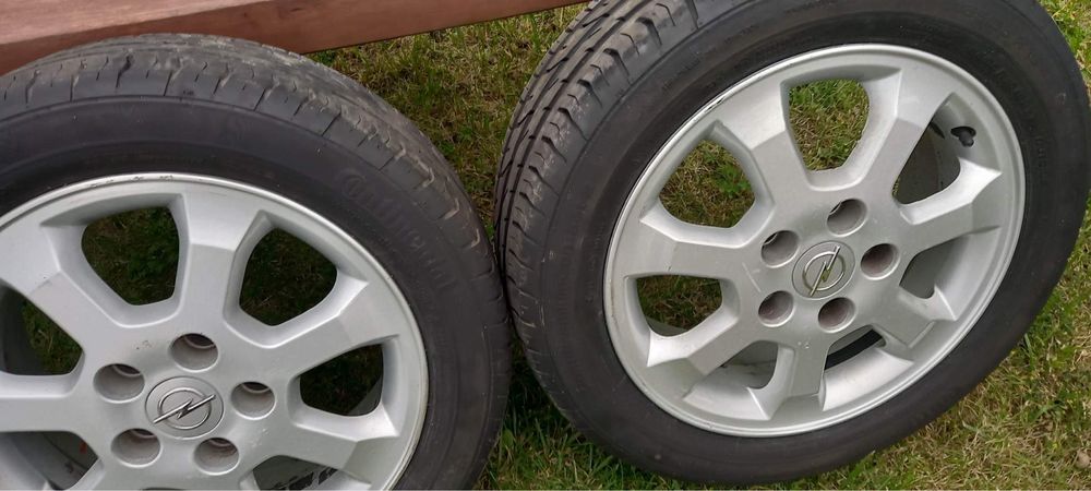 4 koła 185-55 R15 letnie 5x110 opel