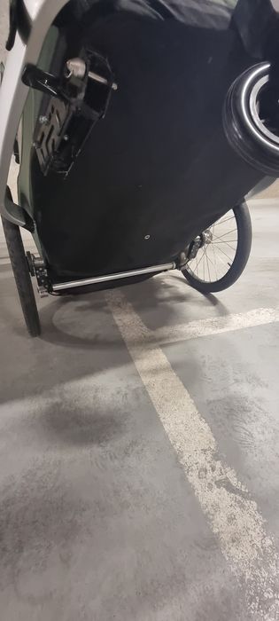 Rewelacyjna przyczepka rowerowa Croozer Vaaya 2 jungle (2 os) stan bdb