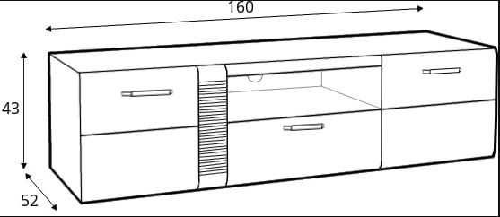 Szafka RTV (Locarno)