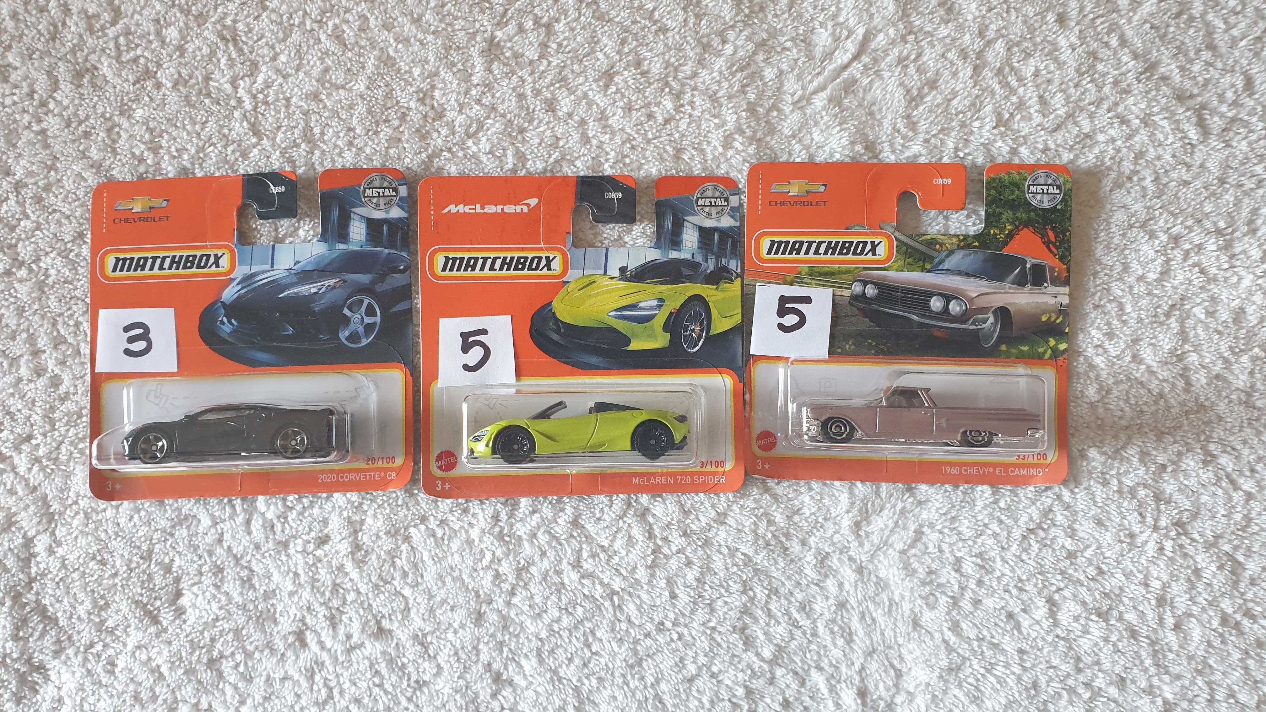 Matchbox carros e Aviões