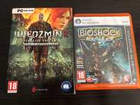 2 gry bioshock /wiedzmin zabójcy królów (ed.rozszerzona )
