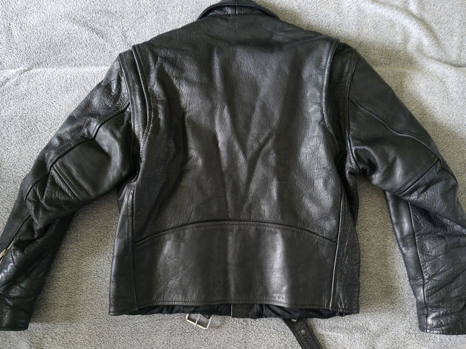 Ramoneska FMC L/XL skóra naturalna kurtka skórzana