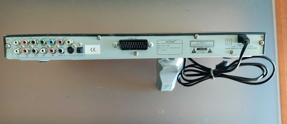 Leitor de dvd Denver com comando