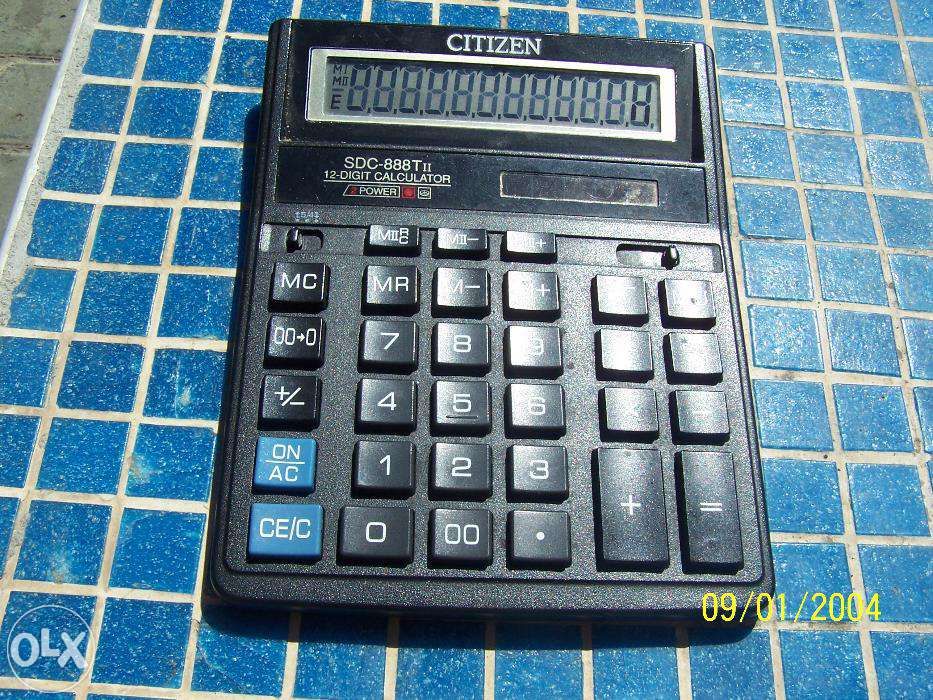 калькулятор citizen sdc-888