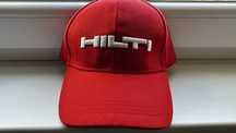 Hilti czapka z daszkiem czerwona