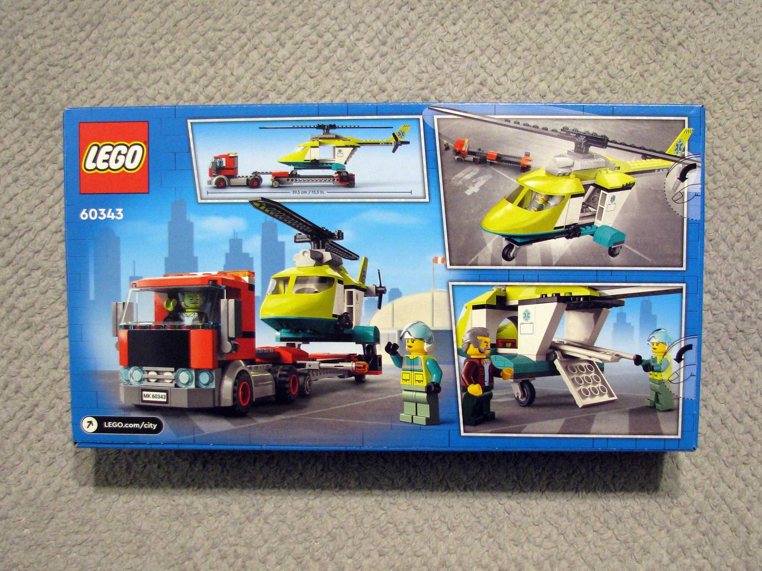 LEGO City Laweta helikoptera ratunkowego 60343