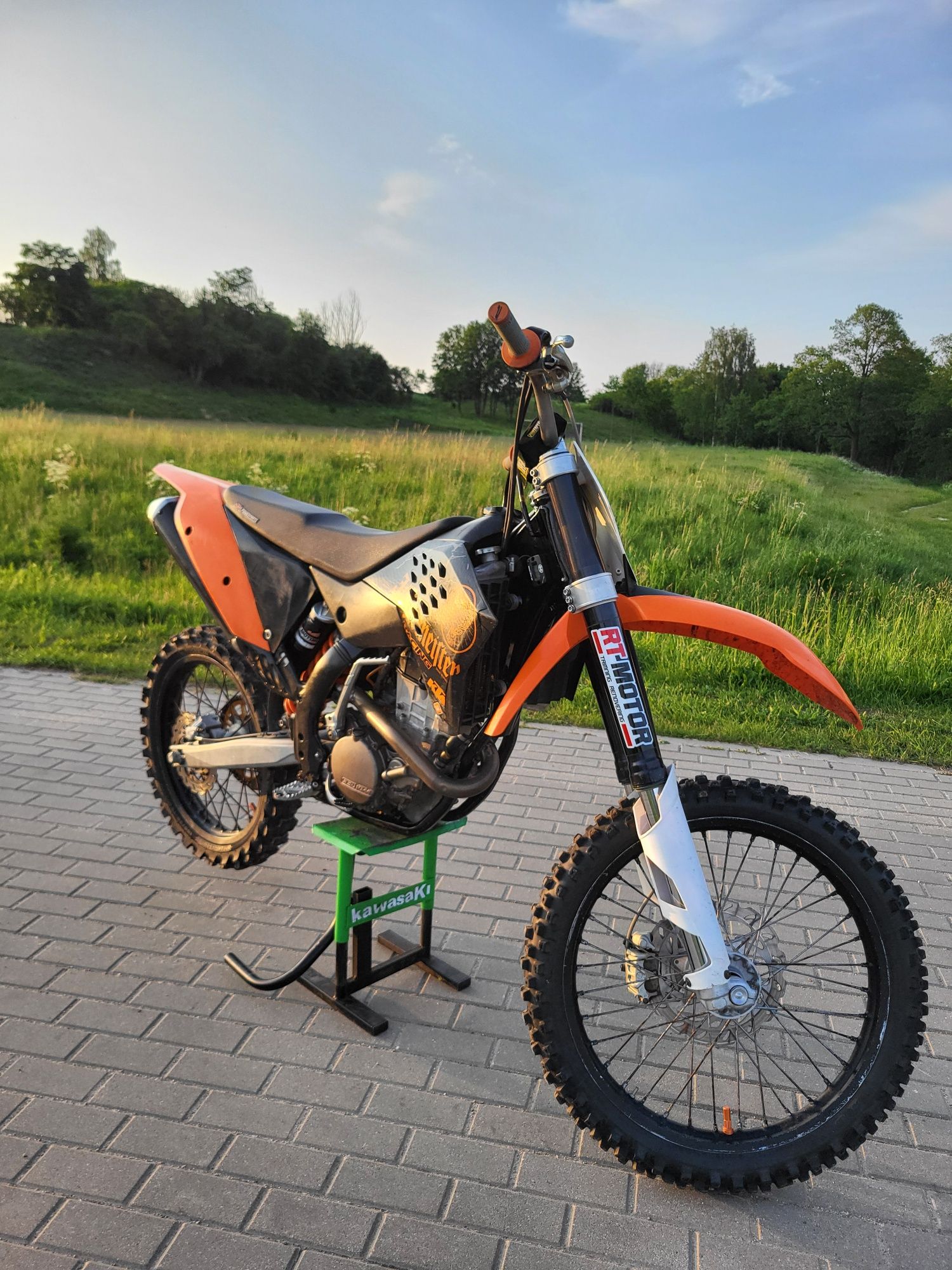 Ktm sxf 250 po remoncie