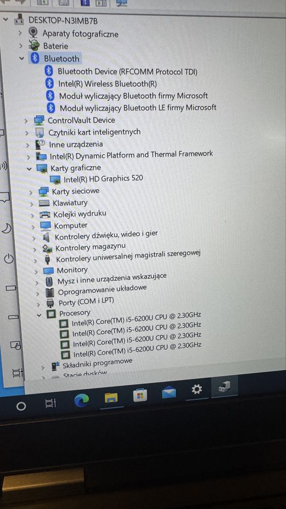 Dell 5470 i5 8gb ddr4 256 nvme 14fh mat wifi hdmi podsw klawitura