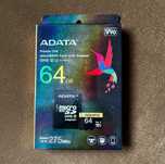 Карта памяти ADATA microSDXC Premier One 64GB