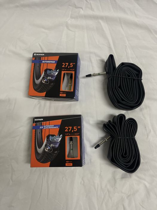 4x Cameras de ar para bicicletas pneu 27,5