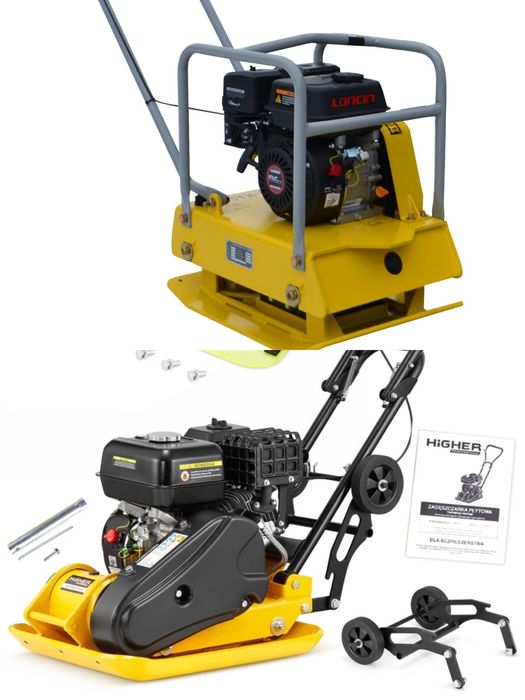 Zagęszczarka 65kg 80kg 100kg inne  guma kółka wypożyczalnia