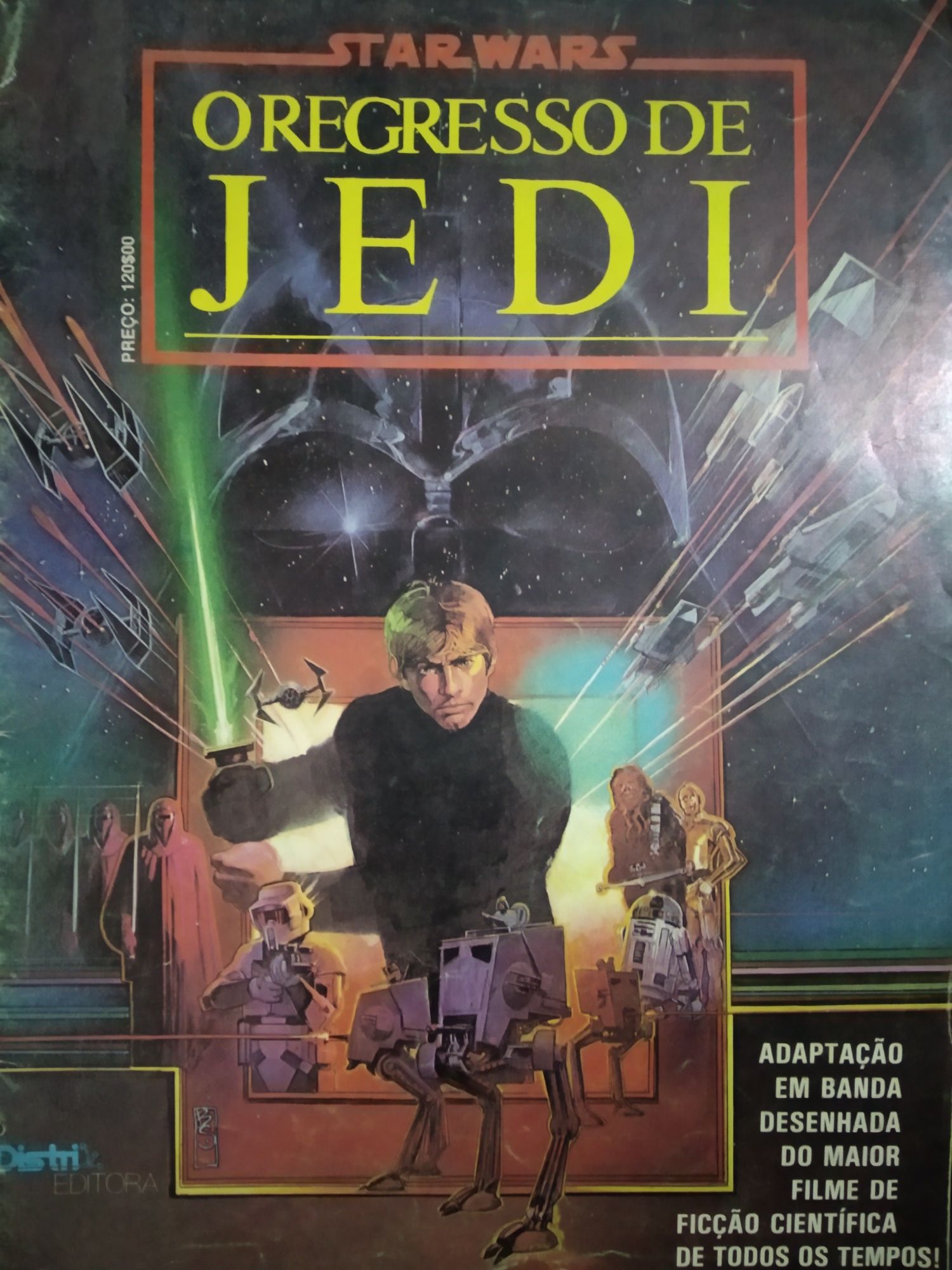 Star wars - Regresso de Jedi em banda desenhada de 1983