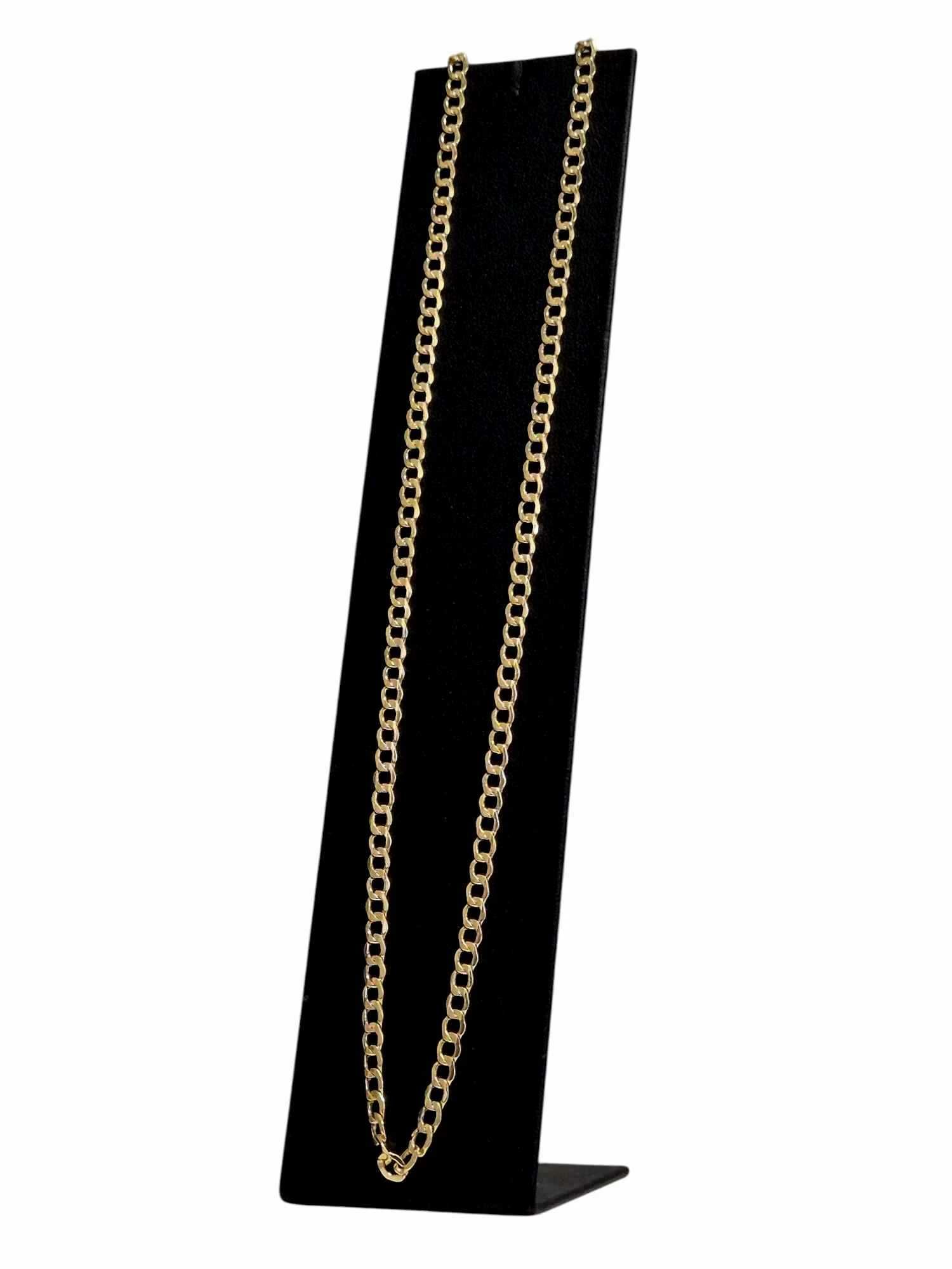 Wyjątkowy złoty łańcuszek p.585 60cm