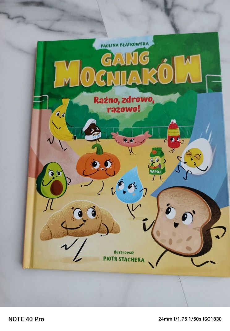 Gang mocniaków książka