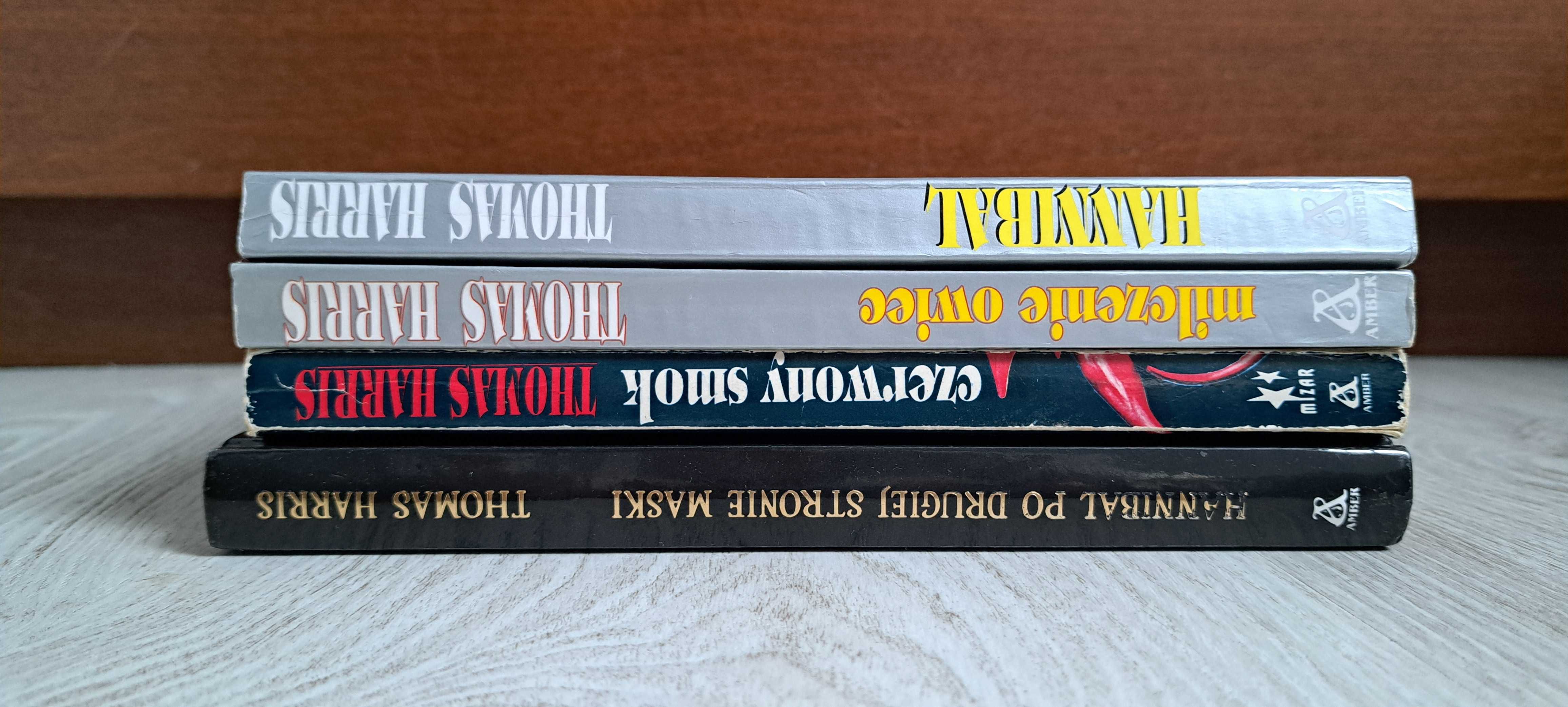 4x Thomas Harris Milczenie owiec Hannibal  Po drugiej  Czerwony smok